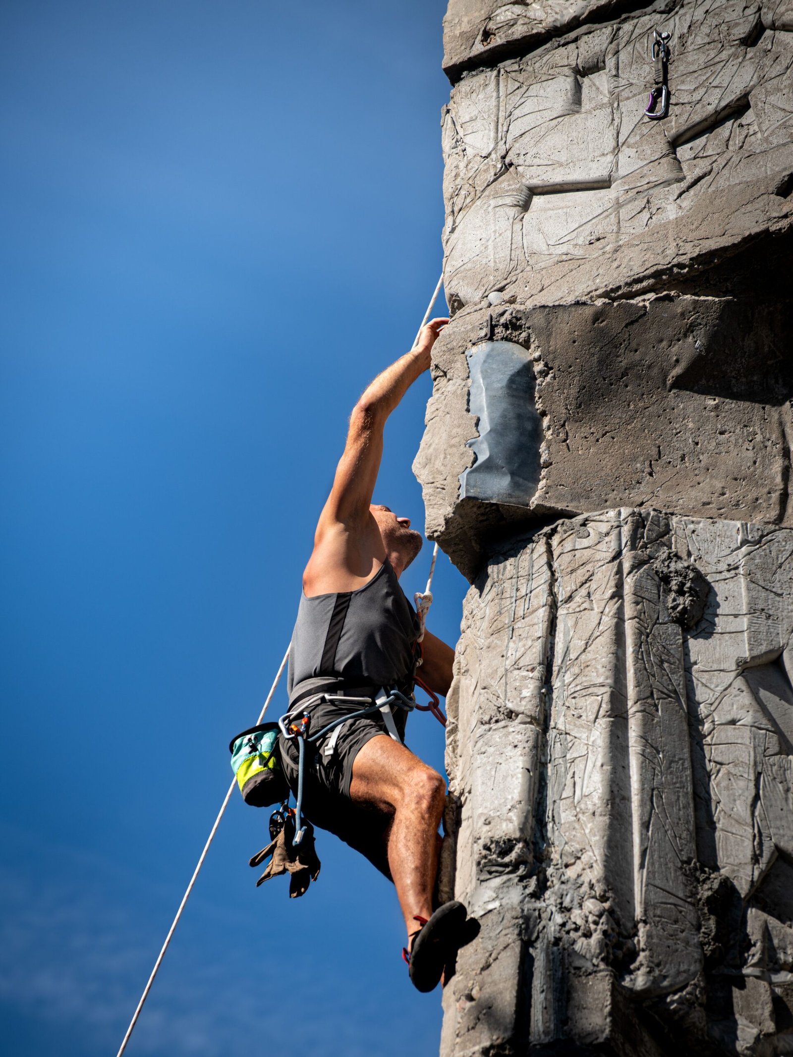 Rock climbing